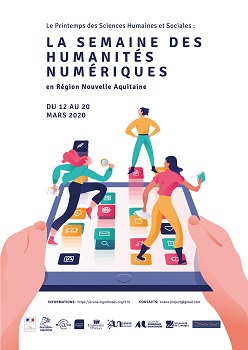 Affiche de la semaine des humanités numériques