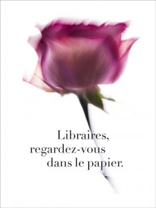 Libraires regardze-vous dans le papier